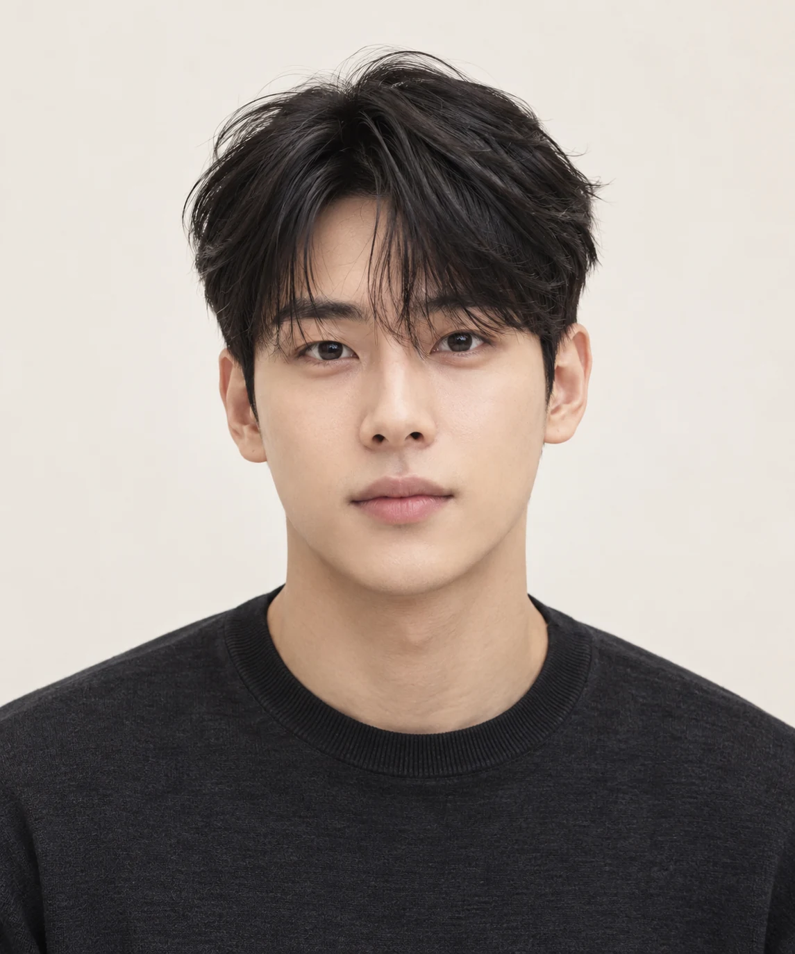시스루댄디컷을 한 남자 모델